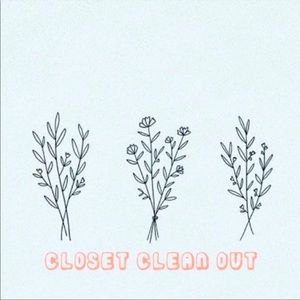 Closet clear out